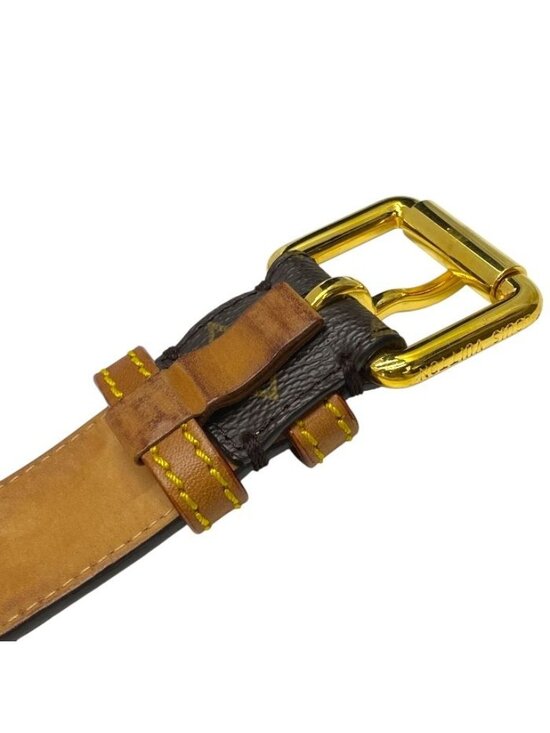 Louis Vuitton Santure Belt Arjun Monogram Dantele Accessories Logo Leather